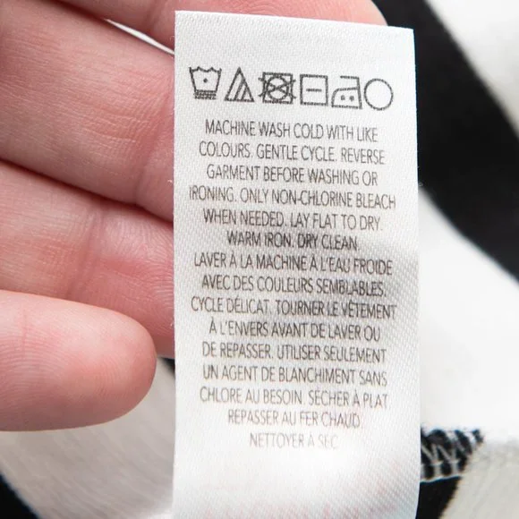 Hatley Sarah Dress Mini Fit + Flare Embroidered Stretch Black White Pink Size XS - Picture 5 of 7